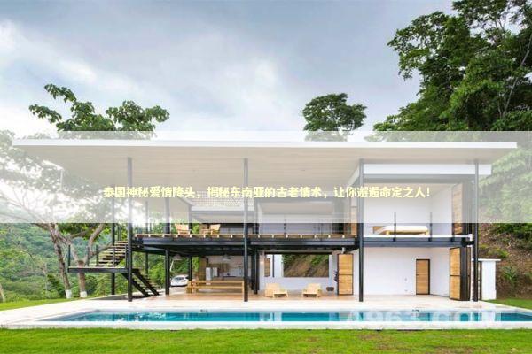 泰国神秘爱情降头,揭秘东南亚的古老情术,让你邂逅命定之人! 泰国神秘爱情降头,揭秘东南亚的古老情术,让你邂逅命定之人! 泰国情降法事