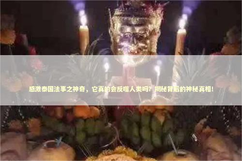 感激泰国法事之神奇,它真的会反噬人类吗?揭秘背后的神秘真相! 感激泰国法事之神奇,它真的会反噬人类吗?揭秘背后的神秘真相! 泰国情降法事